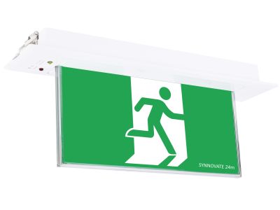 EXODUS BLADE 4W Recessed Exit Light