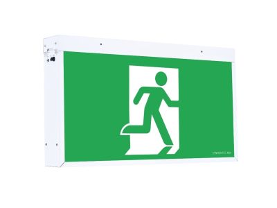 EXODUS JUMBO 6W Surface Mount 48m Exit Light
