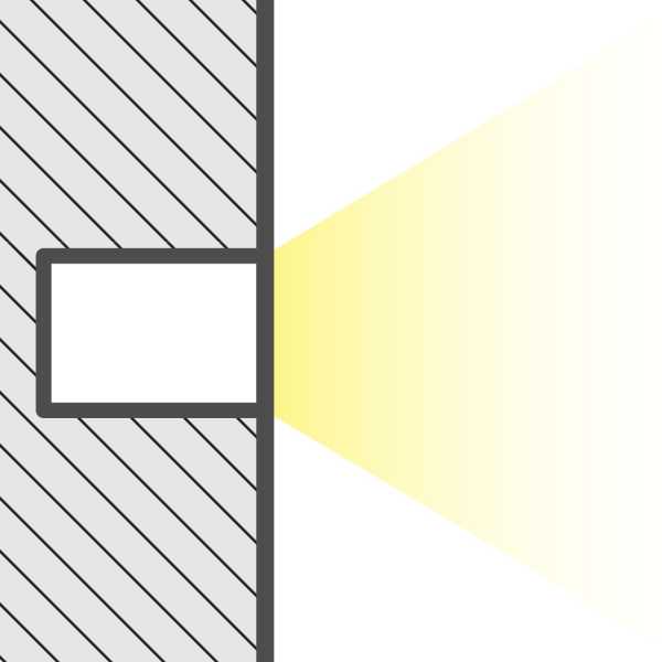 Recessed Wall Light