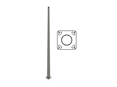 Horizon Tapered Round Pole 5.0m